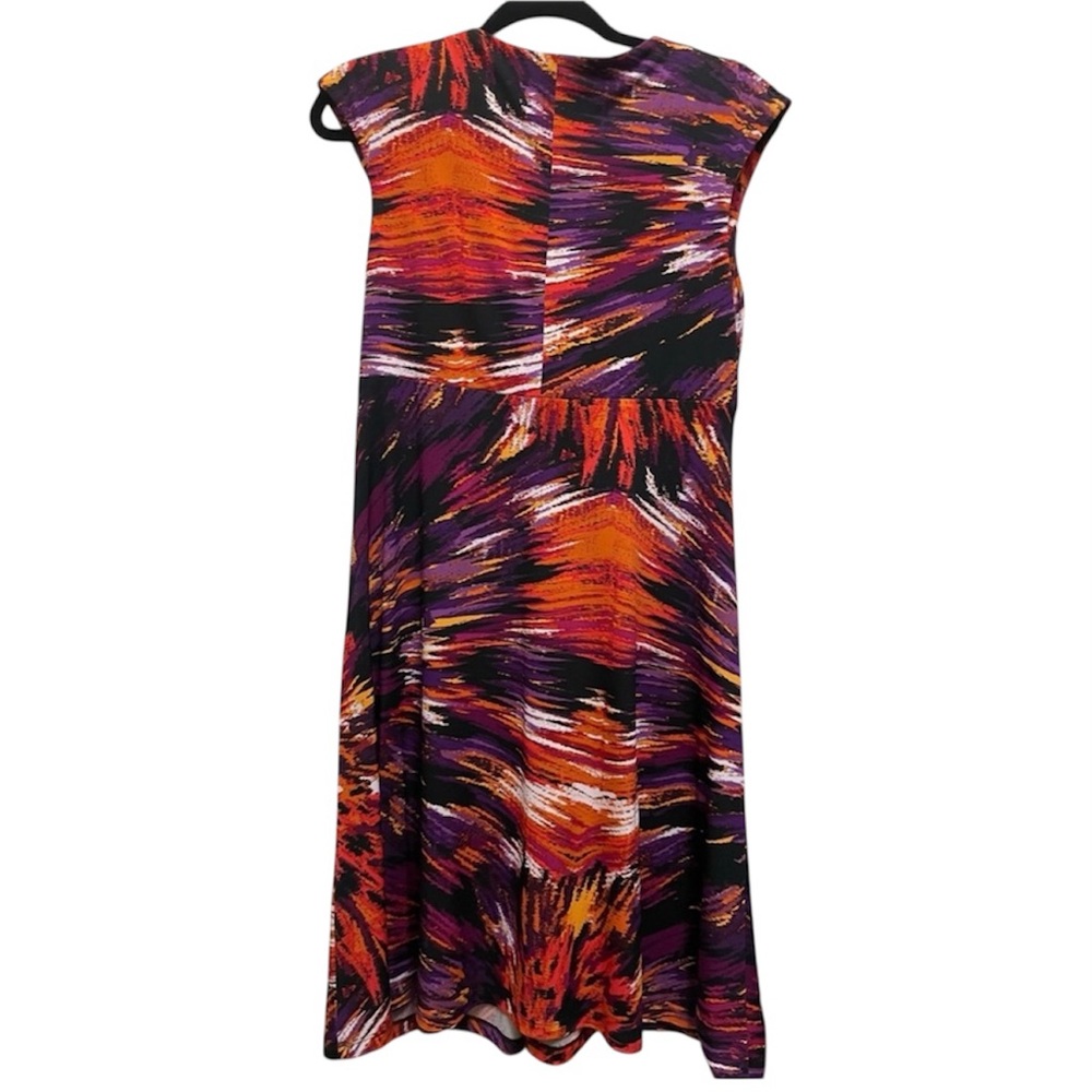Nine West Muticolored A-line Dress. Size 12. - Picture 2 of 3